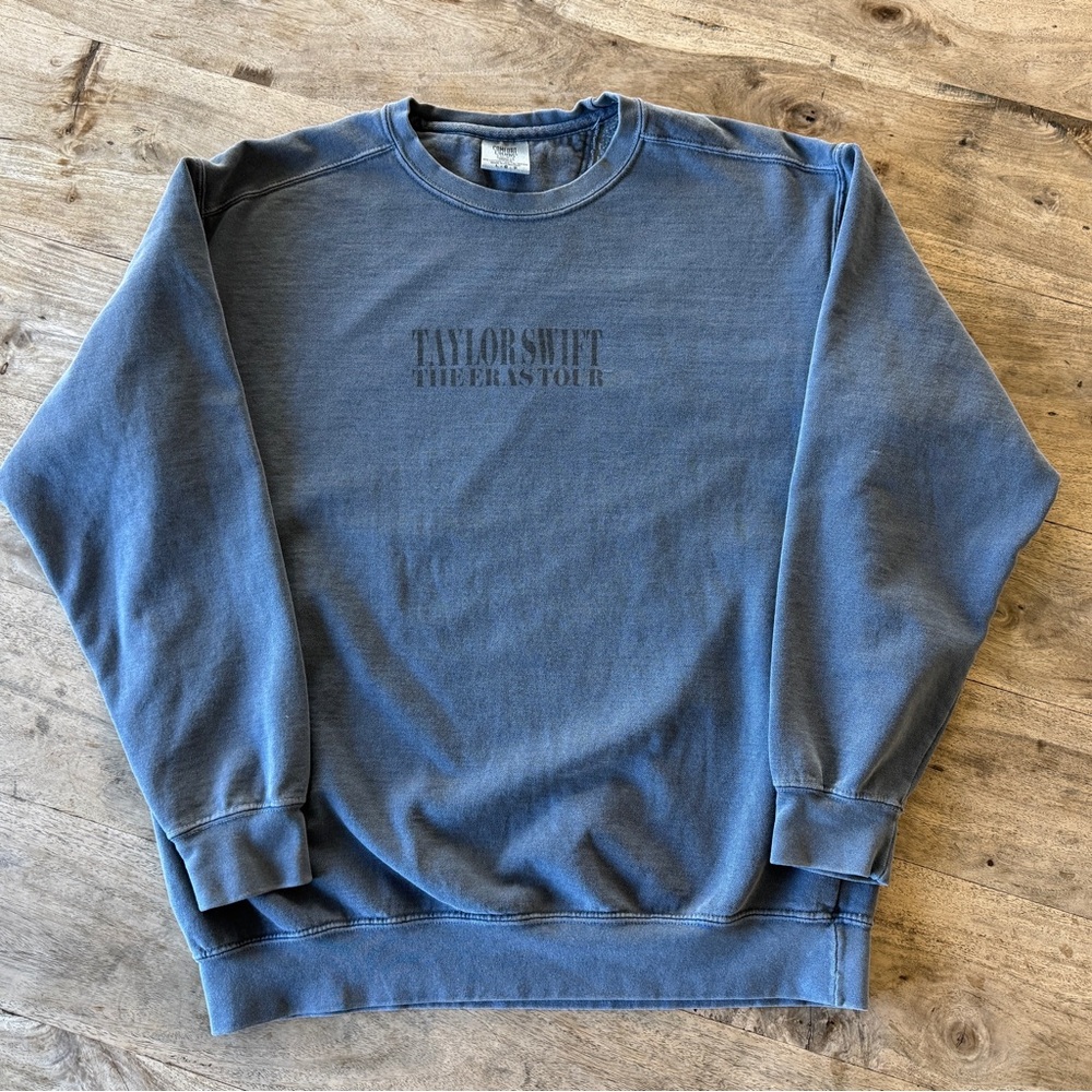 Comfort Colors Blue Crewneck Sweater